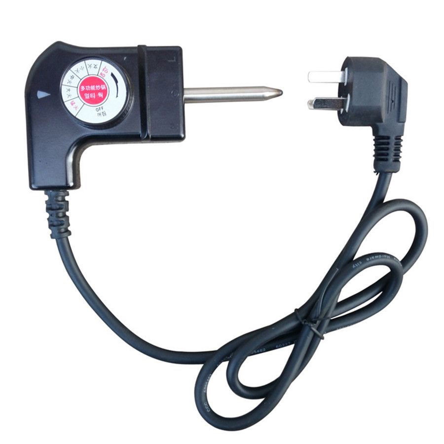 调温耦合器韩式多功能电热锅电源线电火锅温控插头开关电炒锅配件