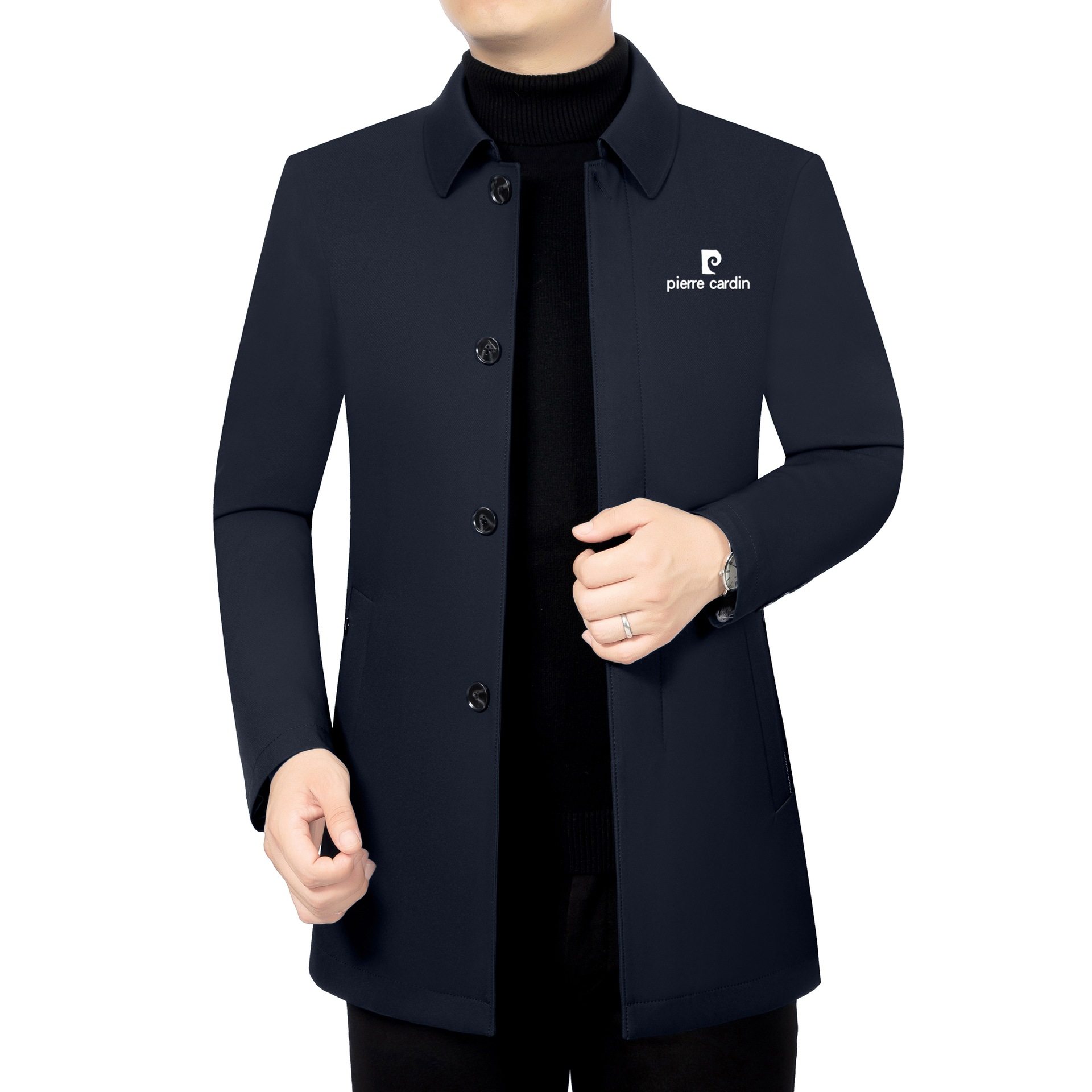 2025新款冬季男装休闲棉服中年男士棉衣冬装外套爸爸装加厚棉袄