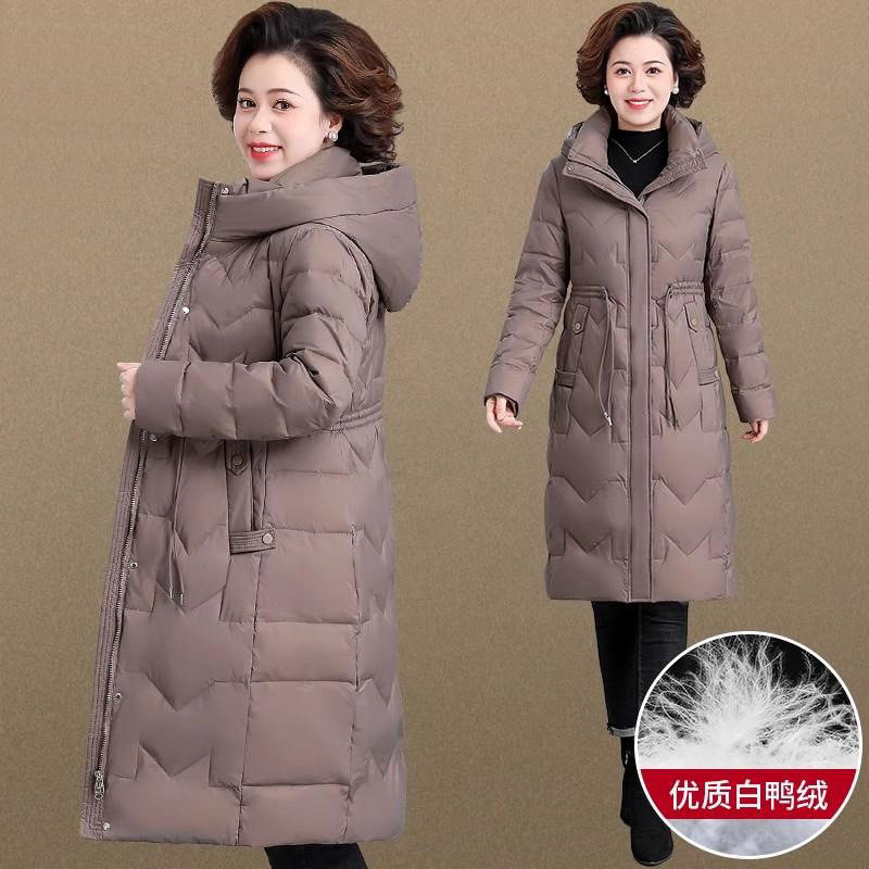 妈妈羽绒服中长款洋气中年女士加厚棉袄外套新款中老年女冬季棉衣,女装/女士精品,中老年女装,淘宝优惠券,粉丝福利购,淘宝优惠卷