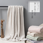 yodoxiui日式 男女大浴巾宝宝家用成人情侣柔软吸水速干不掉毛婴儿