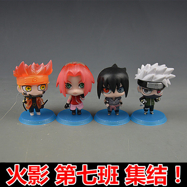 火影忍者手办模型摆件公仔盲盒网红玩具鸣人鼬佐助动漫学生q迷你