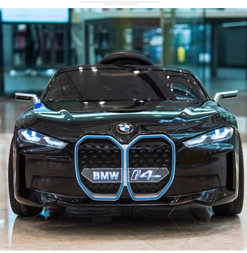 宝马儿童电动车四轮驱动汽车男女小孩带遥控玩具车可坐人宝宝童车