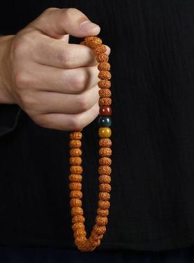 树王爆肉小金刚菩提子手串男士盘玩核桃原籽文玩佛珠手持手链男女