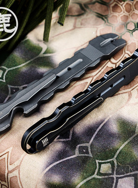 CUDEMAN大象先生 WE系列户外多用途装备撬棍日常EDC工具摆件挂件