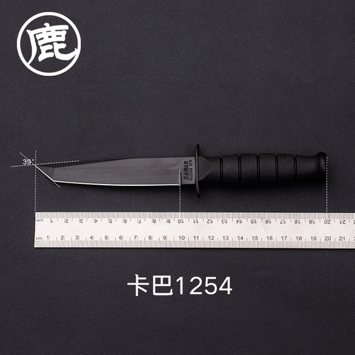 美国KA-BAR卡巴 露营户外装备小直刀 野营多用工具 装备小刀1254