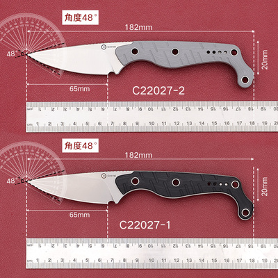 CUDEMAN大象先生 civivi系列户外露营小直刀 野营工具c22027