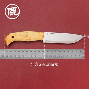 挪威HELLE赫拉户外装备小直刀 野营工具露营多用途小刀全龙骨直刀