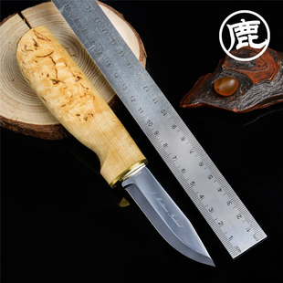 MARTTIINI芬兰 野营工具小刀 露营户外装备工具 小直刀 传奇直刀