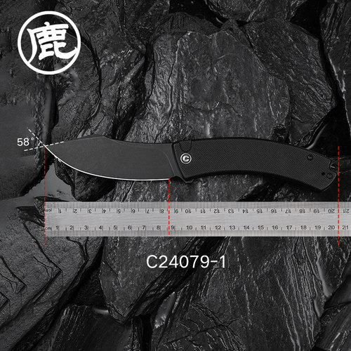 CIVIVI户外装备小折刀 野营工具露营多用途装备折叠小刀C24079
