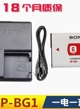索尼DSC-T20 T100 WX1 WX10 HX10 HX30 N1相机NP-BG1电池+充电器