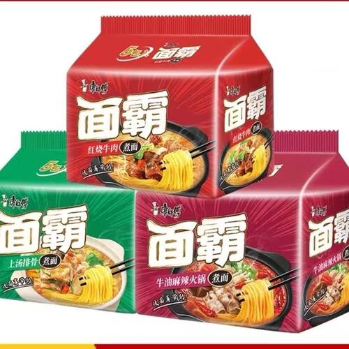 康师傅面霸红烧牛肉煮面