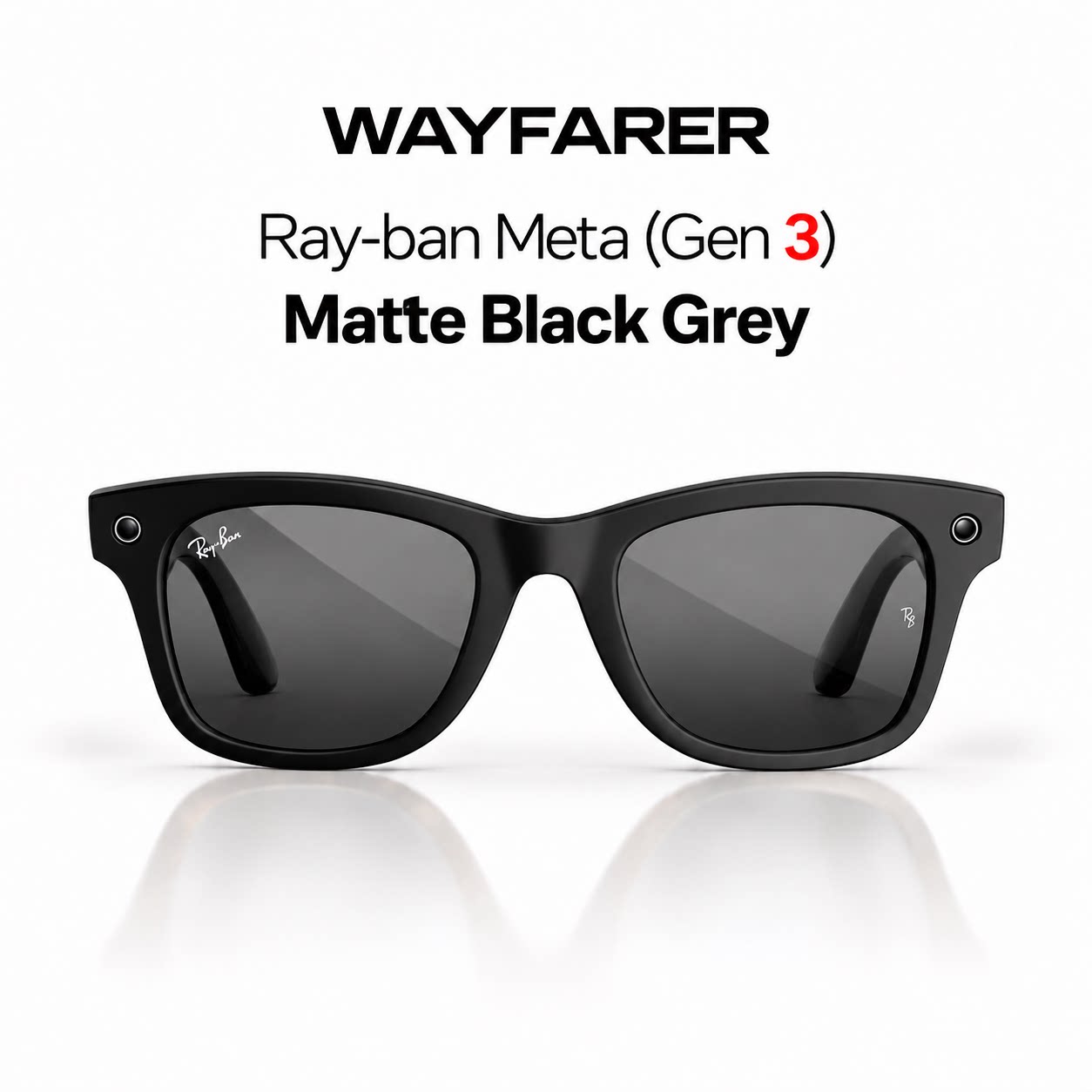 2026新款美国雷朋RayBan Meta Gen3第三代Wayfarer AI智能眼镜