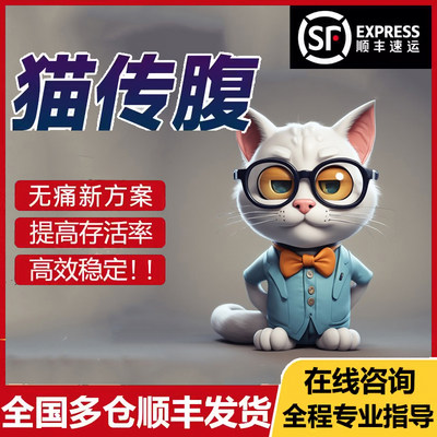 猫传腹针剂特效针口服片剂2024营养液湿性干性消腹水腹膜炎猫咪