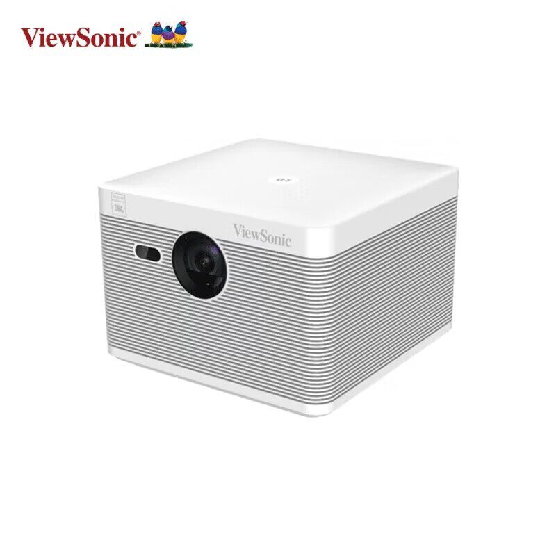 优派（ViewSonic）DH12Pro NH8投影仪家用 便携户外 精致露营 音乐便携投影机 1080P 全自动梯形校正无线同屏