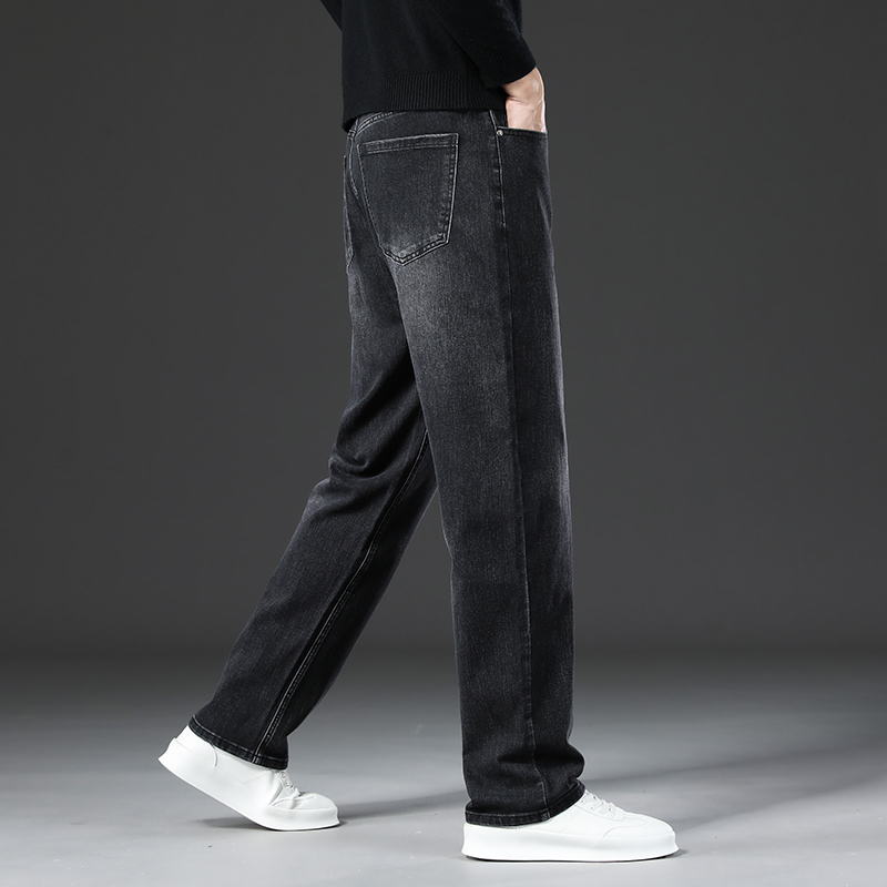 新塘新款男士直筒牛仔裤