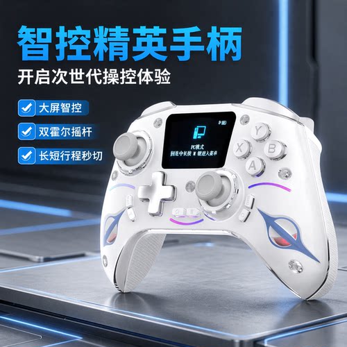 Switch双霍尔宏编程电脑游戏手柄