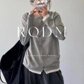 针织衫 大码 慵懒风上衣 胖MM时尚 休闲宽松百搭长袖 女装 2026春秋新款