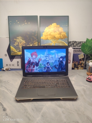 二手雷神911Targa游戏本 15.5寸大屏 7代i7四核GTX1050Ti 4G独显