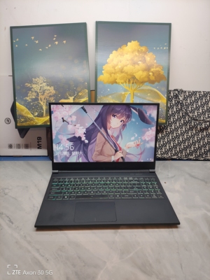 二手神舟GK5CS游戏本 15.5寸大屏9代i7六核GTX1650 4G独显16G内存