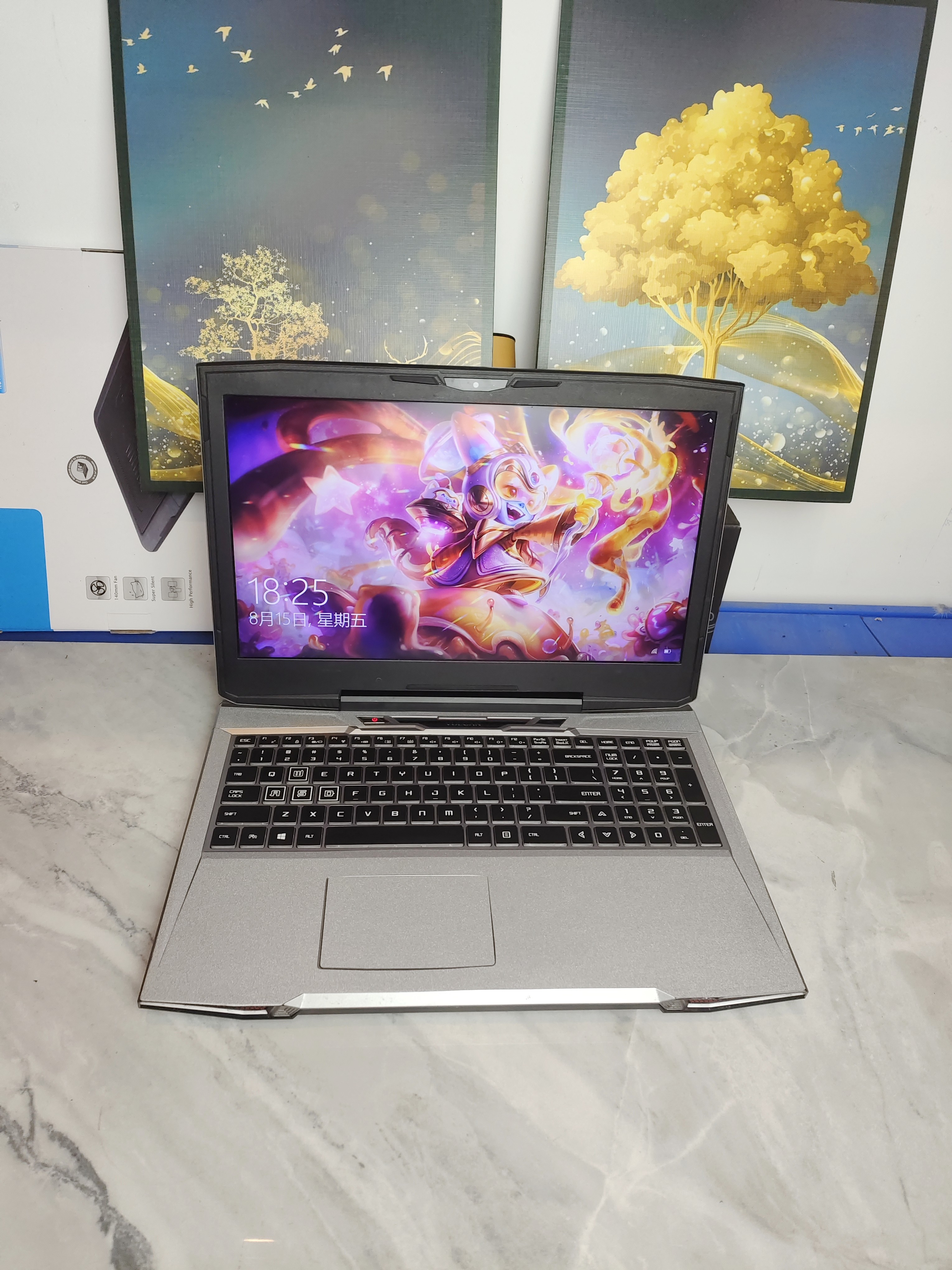 二手金属外壳火影金刚游戏本GTX1060显卡打瓦无畏契约三角洲行动