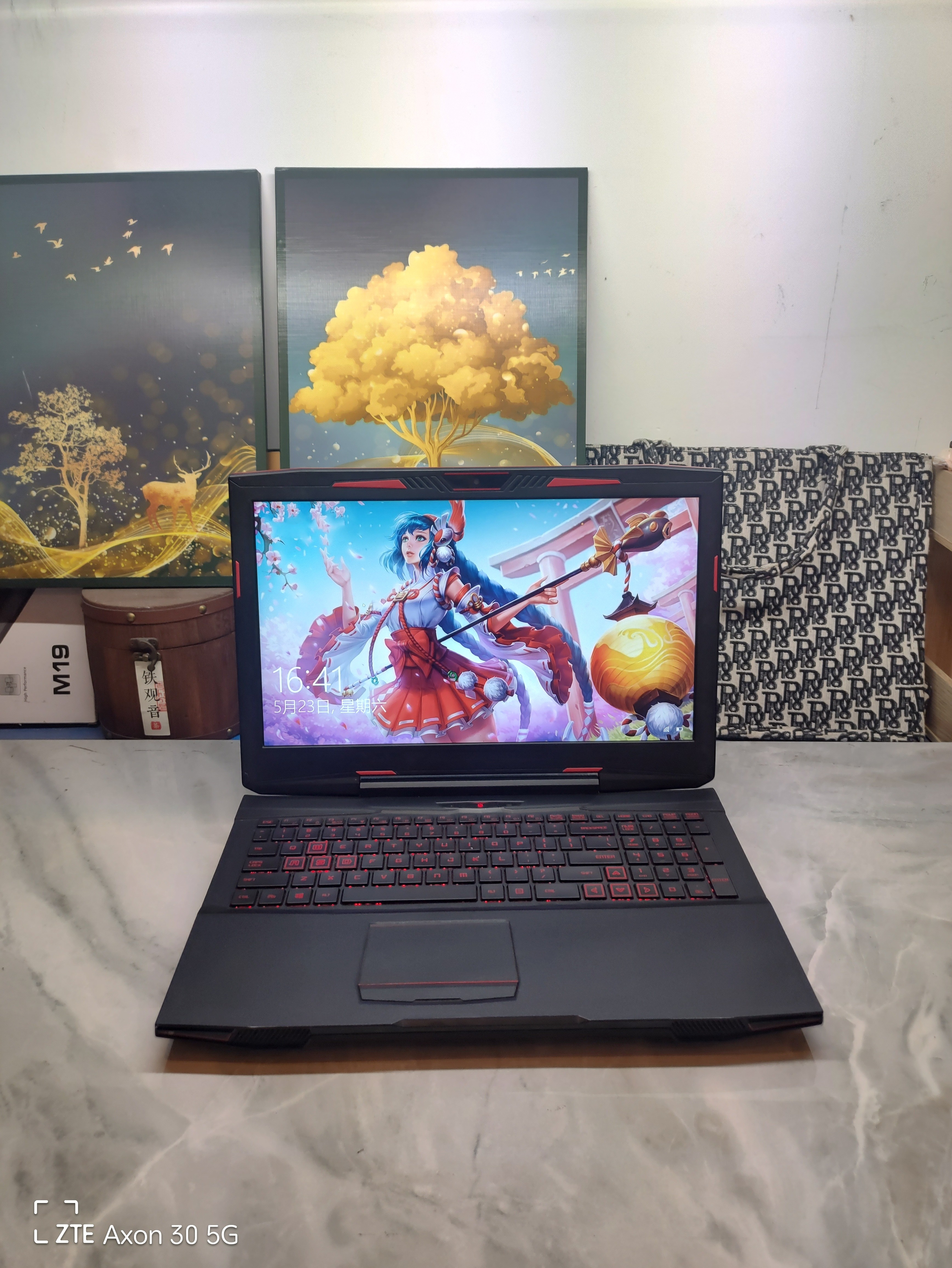 二手炫龙游戏本 15.5寸大屏 6代i7四核GTX1060 6G独显 16G内存