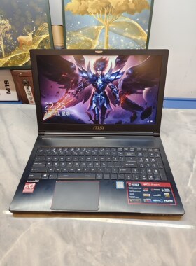 二手微星笔记本电脑游戏本 8代i7六核 6G独显CF 三角洲行动打瓦