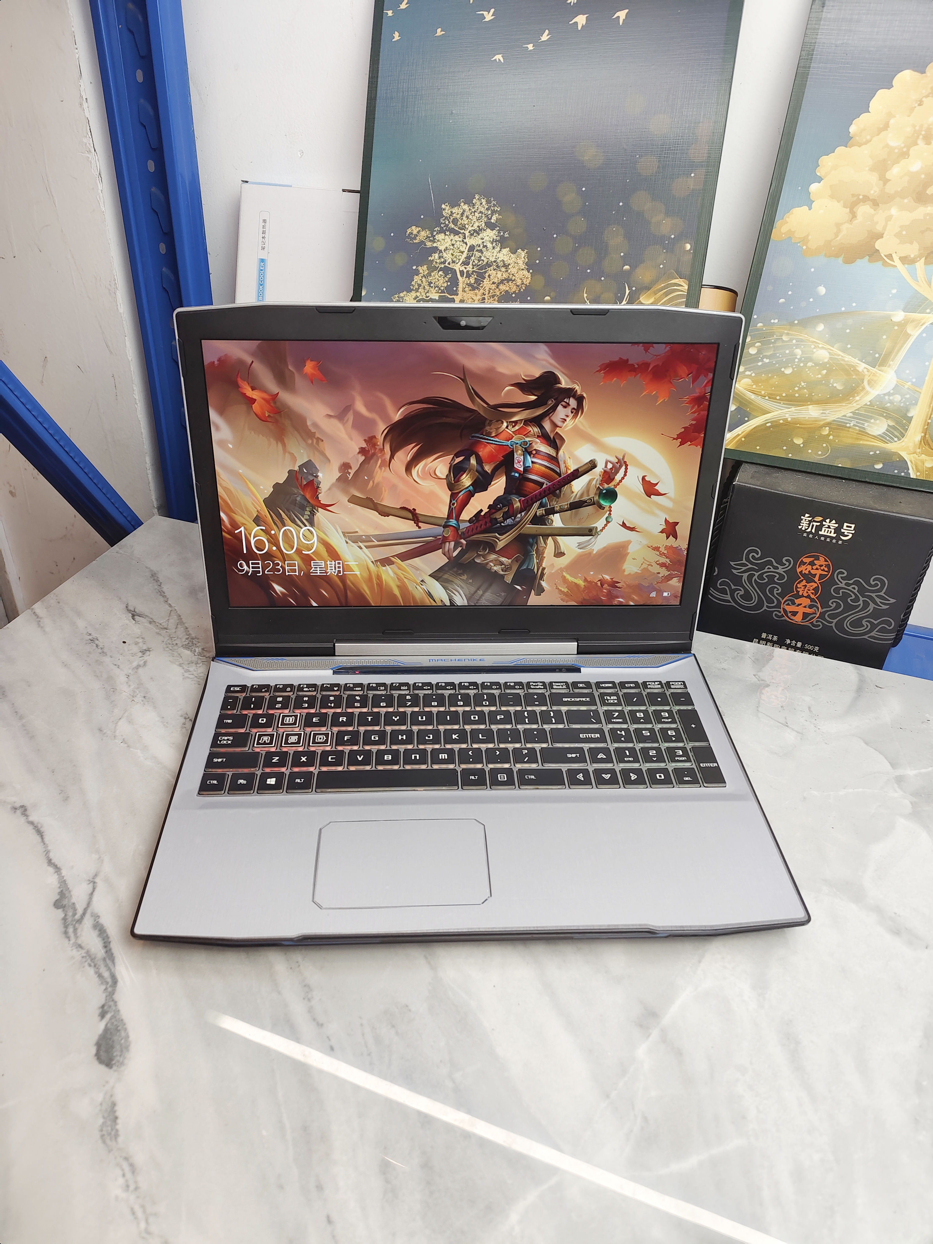 机械师T90笔记本游戏本8代i7六核 6G独显 绝地求生 原神 永劫无间