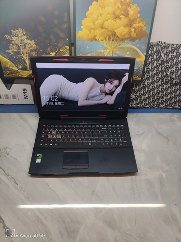 二手神舟GJ5CN64游戏本 15.5寸高清大屏 i7六核GTX1060 6G独显