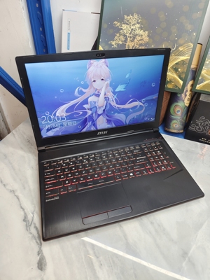 二手微星GP63游戏本 8代i7六核 6G独显绝地求生永劫无间 原神打瓦