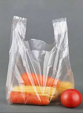 白色食品塑料袋热卖打包方便袋大小号装背心手提袋一次性透明袋子