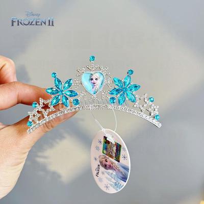冰雪奇缘皇冠头饰儿童发饰女童发卡艾莎公主女孩首饰王冠发梳