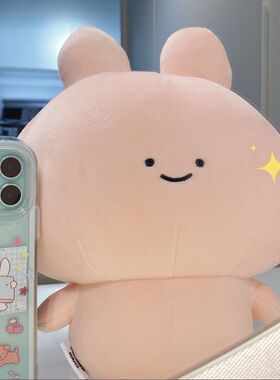 asamimi布娃娃兔子公仔孩子抱枕学校午睡毛茸茸房间装饰新年礼物