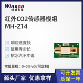 Z14AB二氧化碳传感器模块农业养殖双通道NDIR红外CO2探头 炜盛MH