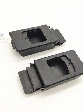 DK725塑料侧门扣黑色配电箱弹簧扣MS725-3B机箱机柜按压锁扣LS735