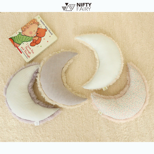 米南宠物月亮枕头柔软小抱纯棉