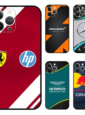 法拉利F1赛车手机壳周冠宇汉密尔顿周边适用于苹果iPhone17promax华为p60荣耀magic8oppo小米vivo红米note12
