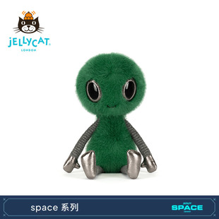 英国Jellycat泽里安外星人毛绒玩偶太空娃娃公仔玩具男生礼物