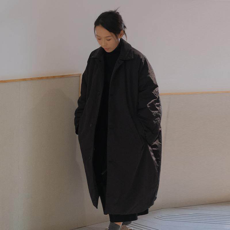 日系长款200斤都可穿棉衣棉服