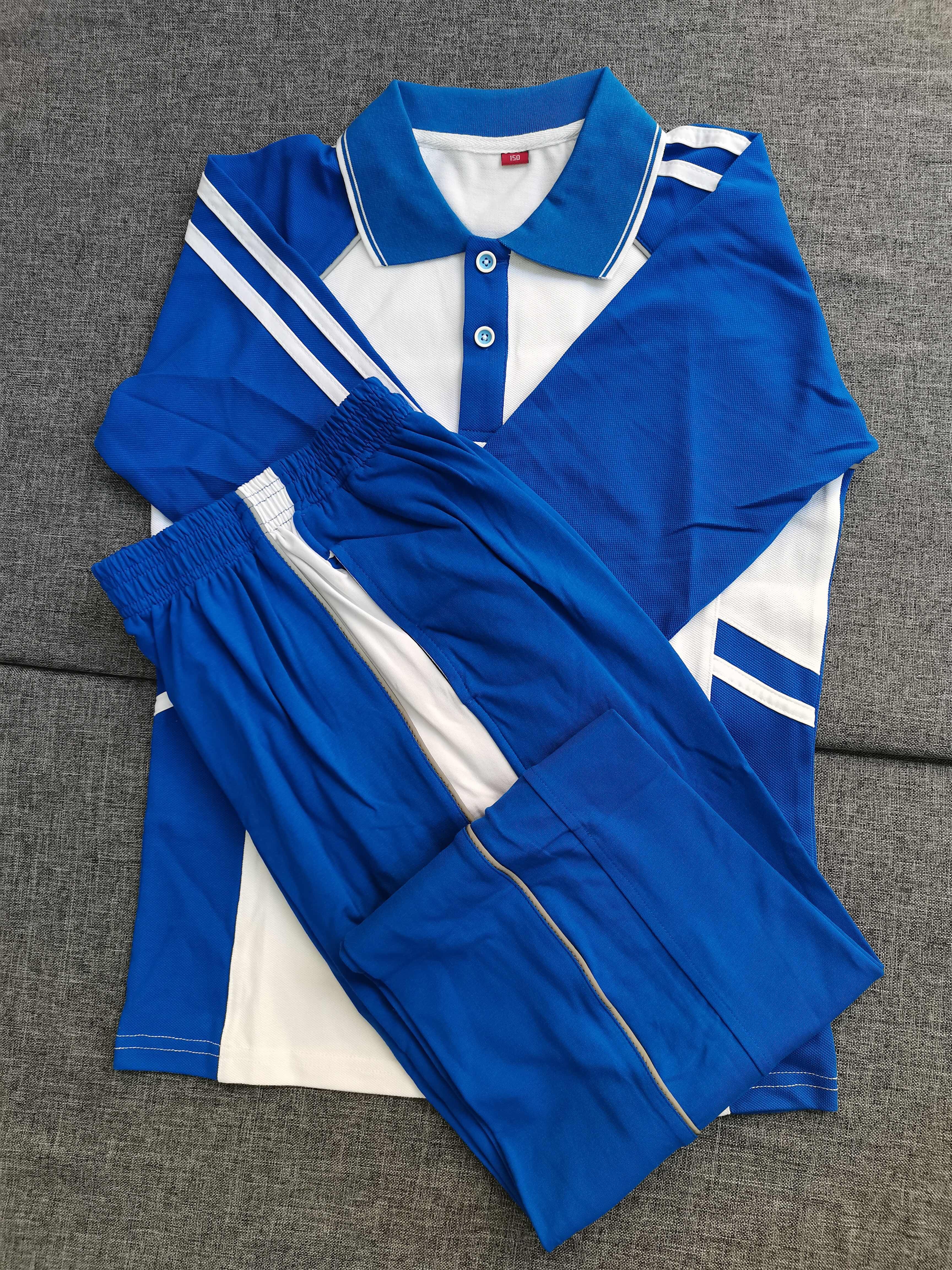 东莞东城实验中学校服秋装长袖t恤薄长裤纯棉运动服特价包邮