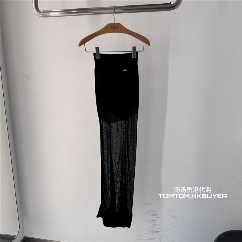 折扣 香港正品代购 Jean Paul Gautier 25春夏 微透视半身裙