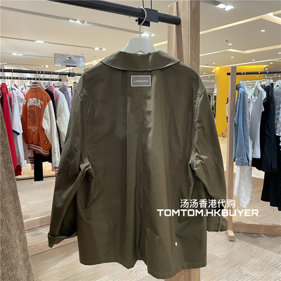 香港正品代购 Sienne 25秋冬 双排扣翻领夹克外套