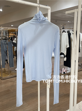 香港正品代购 Le17septembre 25春夏 经典百搭纯色高领长袖上