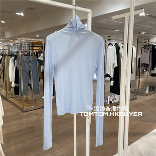 香港正品代购 Le17septembre 25春夏 经典百搭纯色高领长袖上