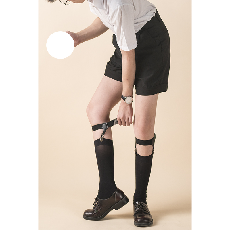 基佬正太小腿吊袜带男女日常cos