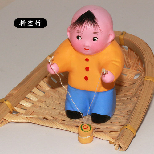 中国特色民间手工艺泥塑天津