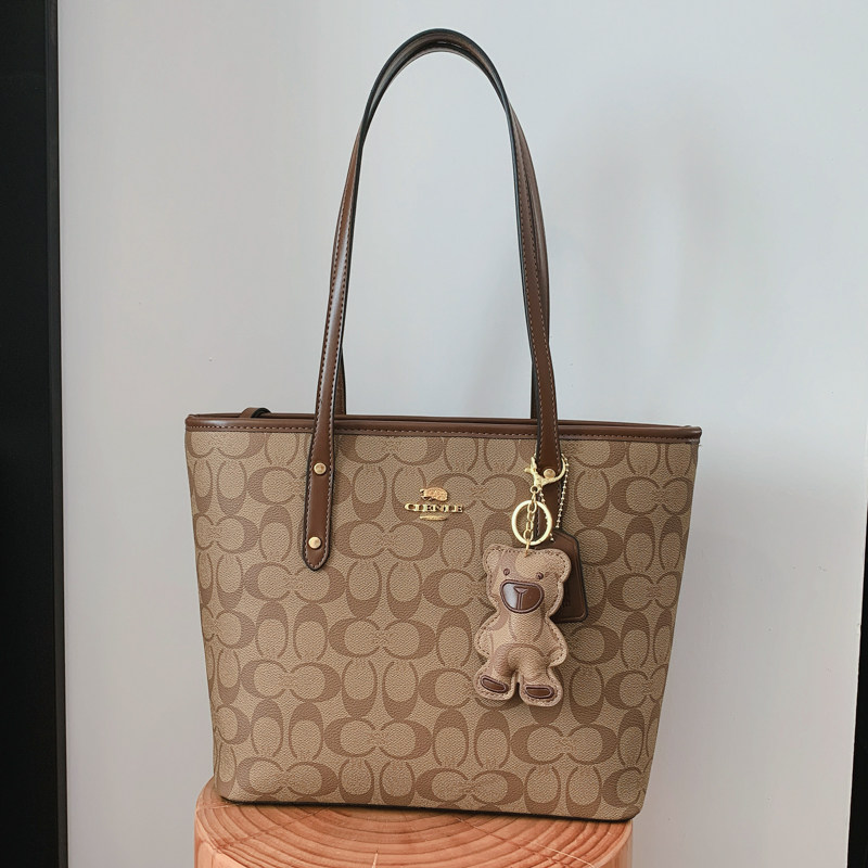 高级感包包女士2026超火托特包大容量通勤单肩手提包购物袋印花包