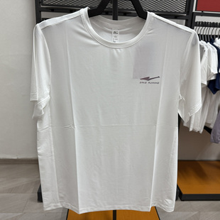 鸿星尔克2026夏季新款男圆领速干透气短袖冰感跑步T恤11226202242