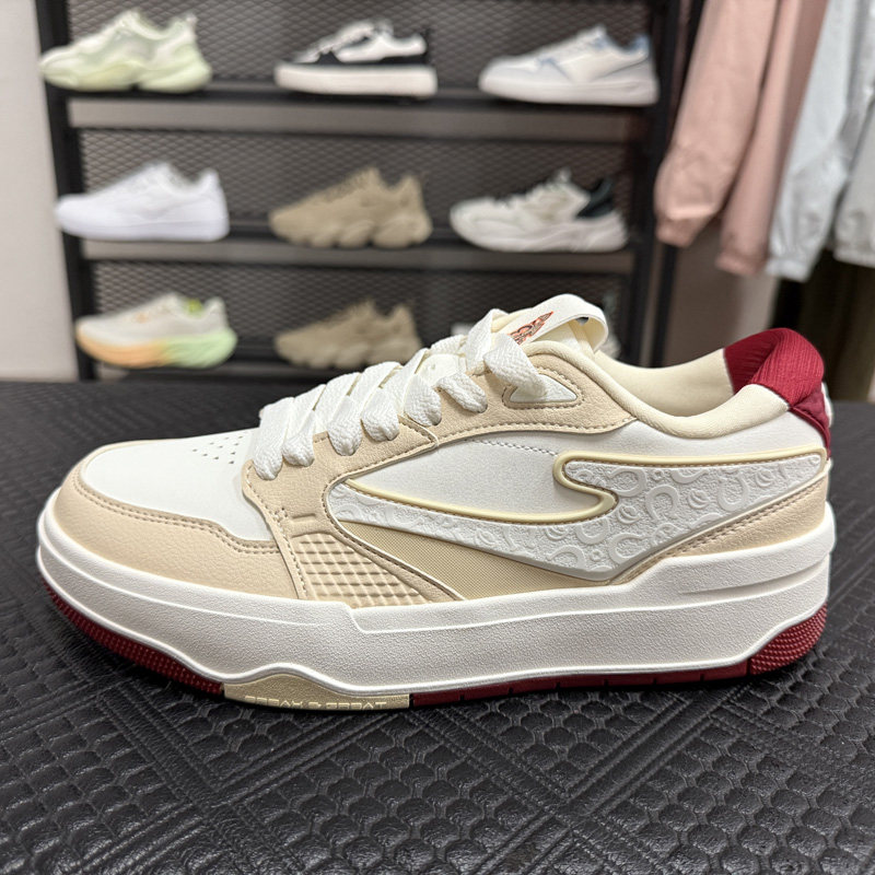 鸿星尔克男鞋运动鞋2026春季新款时尚耐磨厚底滑板鞋11126101034,运动鞋new,板鞋,淘宝优惠券,粉丝福利购,淘宝优惠卷