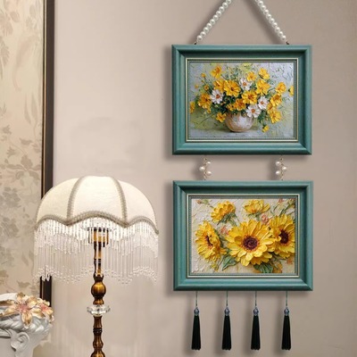向日葵花卉挂画客厅卧室装饰画