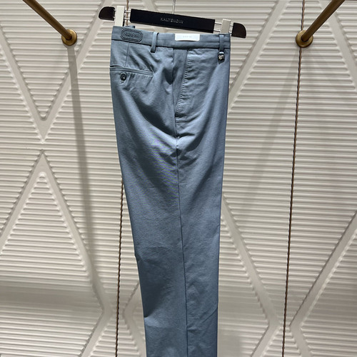 2025春夏新款卡尔丹顿专柜正品男士商务休闲长裤2色KFDS22210NAV6